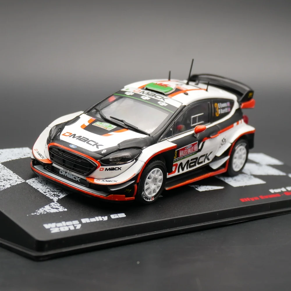 

ixo 1:43 Fiesta WRC 2017 rally car alloy toy car model