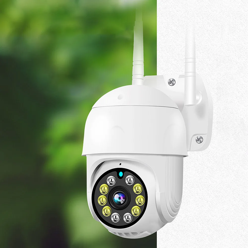 

1080P HD Two-way Audio WiFi Wireless Remote Surveillance Camera Waterproof CCTV Security Outdoor IP Camera with Microphone