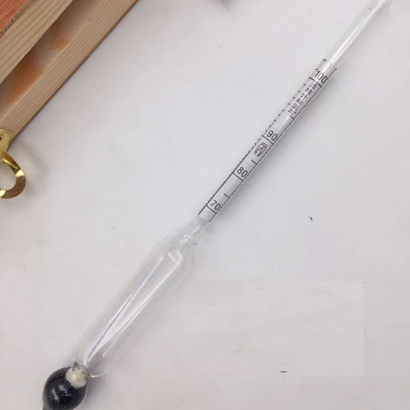 Домашний спиртометр тестер измеритель концентрации вина 7 различных типов 0-100 |