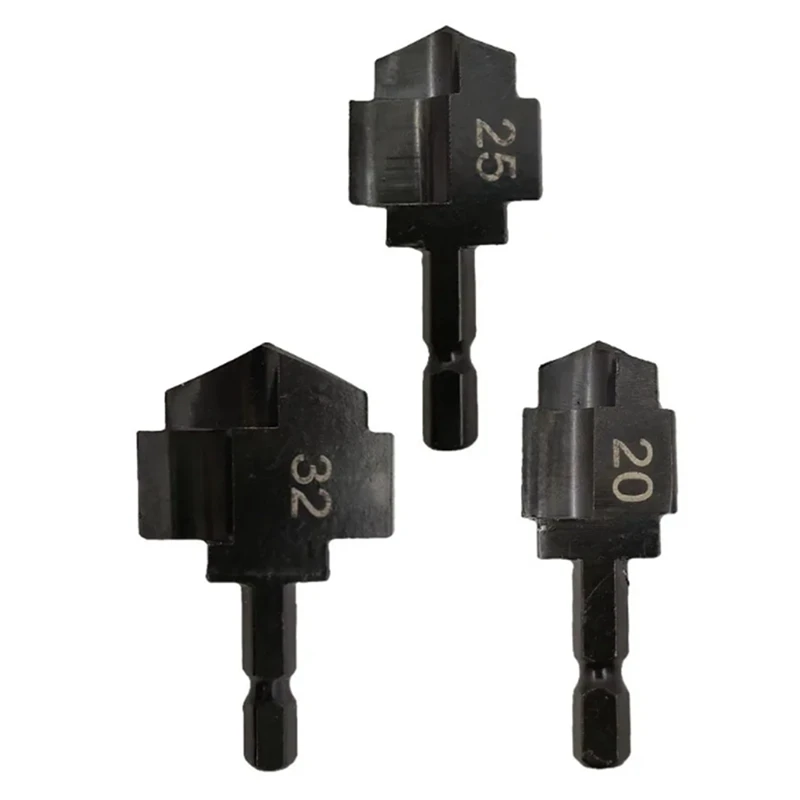 GTBL 3 шт. полипропиленовое ступенчатое сверло инструмент для подключения