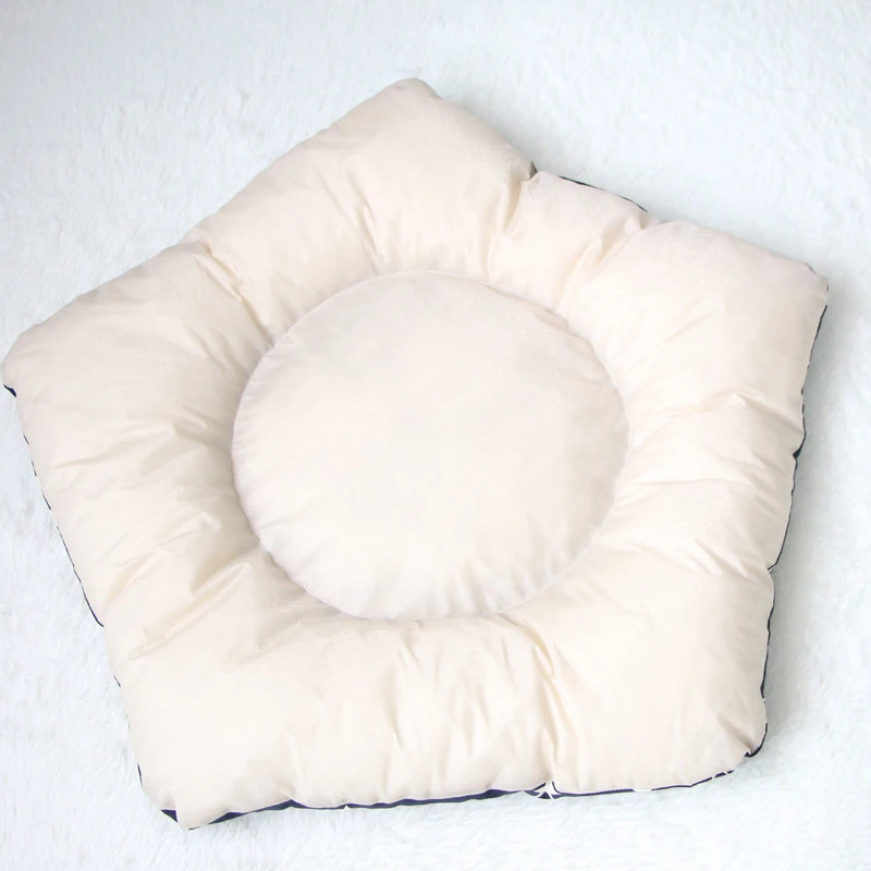 Переносной палаточный домик для животных из льна с матрасом - внутри и наружу, для собак, котят и щенков, моющийся.