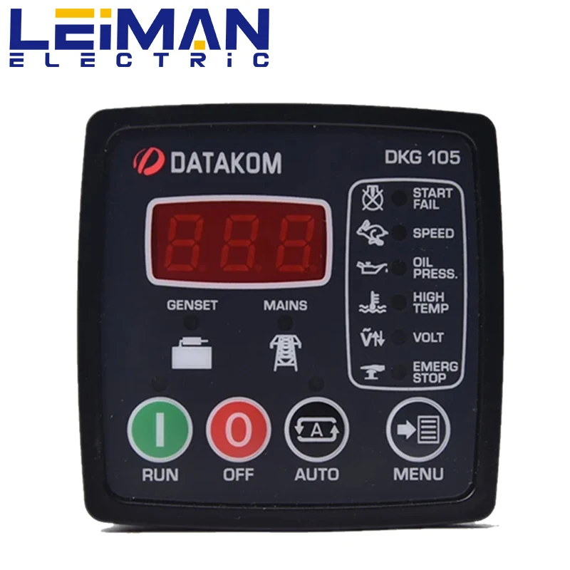 Контроллер двигателя генератора DKG105 автоматическая остановка запуска модуль