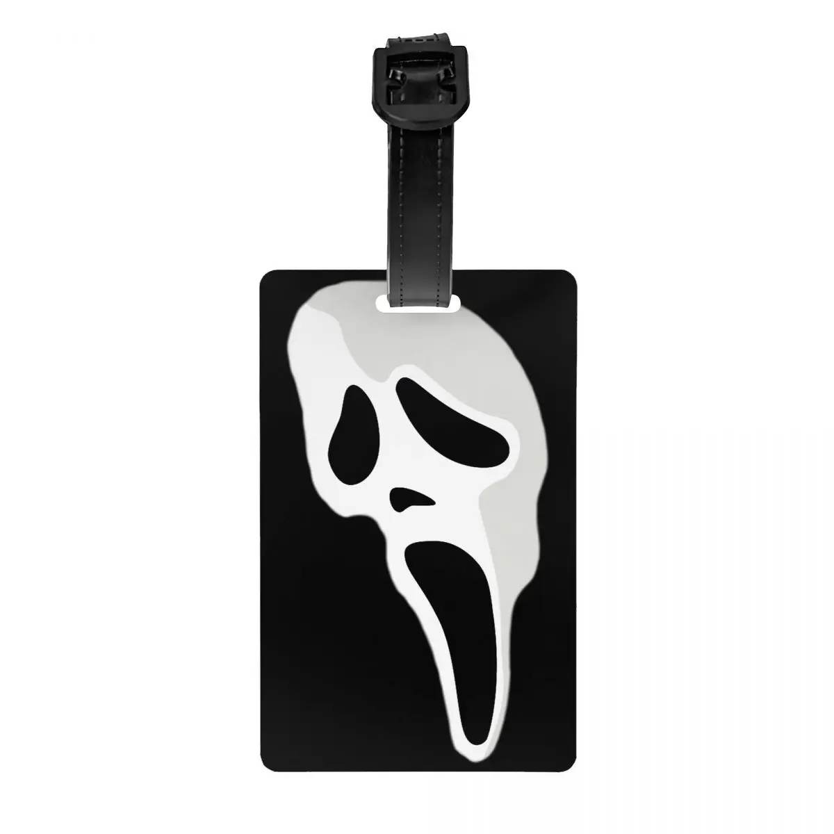 

Ghostface Scream Luggage Tags Custom Halloween Horror Film Baggage Tags Privacy Cover ID Label