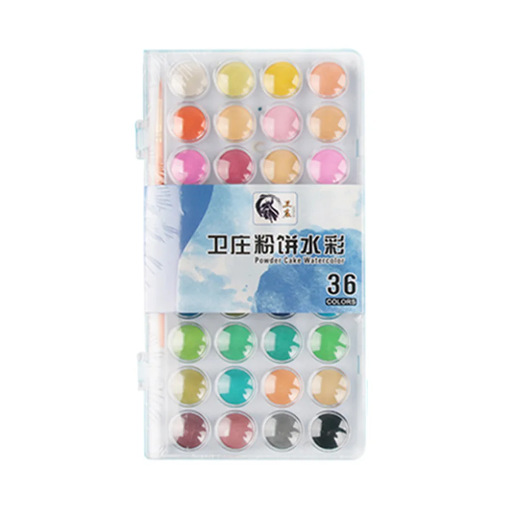 

1 set of Watercolor Pigment Practical 50-color Watercolor Paint Kit