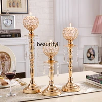 zqcandlelight american style dining table romantic valentines day wedding decorations decoration incense candle holder