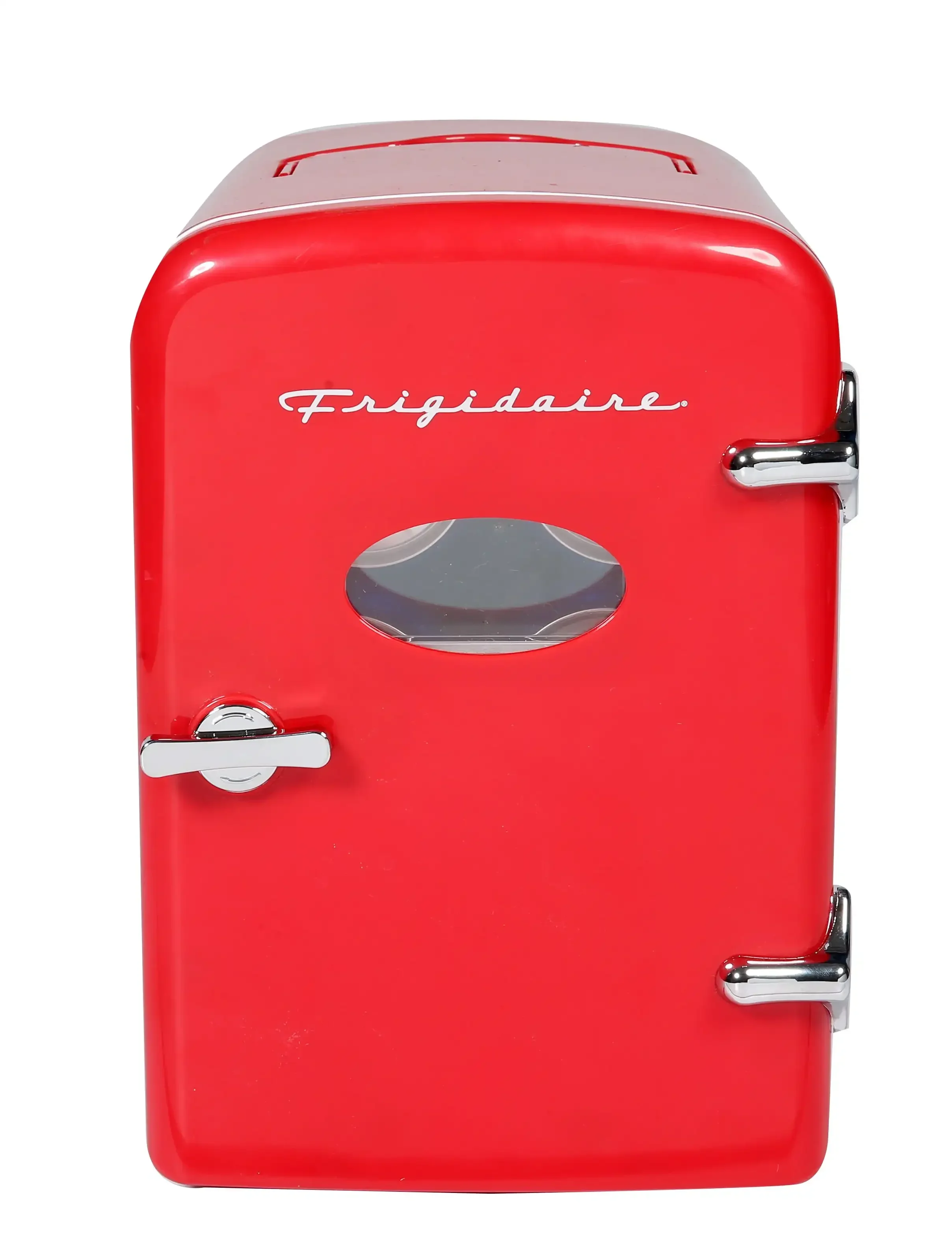

Frigidaire Portable Retro Extra Large 9-Can Capacity Mini Refrigerator, EFMIS175, Red