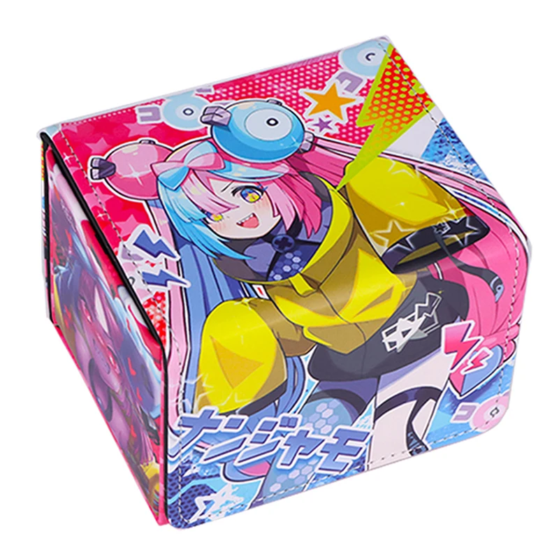 Ptcg Card Box Leather Yu-gi-oh Dtcg Magic Ws Official Board Game Card Storage Box Birthday Gift