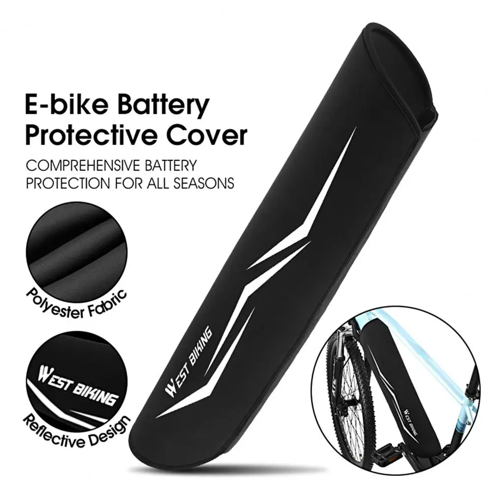 

Ebike Battery Cover Practical Multipurpose Easy Installation for Riding Ebike Battery Bag Ebike Battery Cover