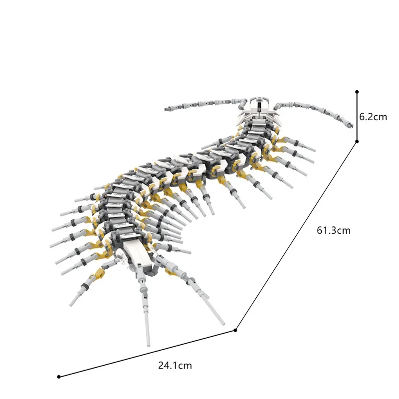 Гигантский механический зверь многоножка меха строительные блоки MOC креативный