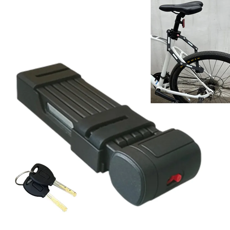 Складной велосипедный замок Falante защита от кражи для горных и дорожных