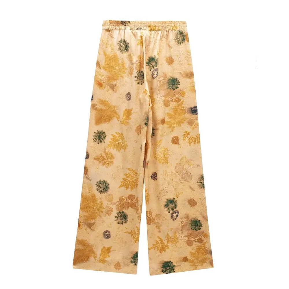 Женская рубашка-поло с принтом Zarb костюм из шелковой атласной ткани