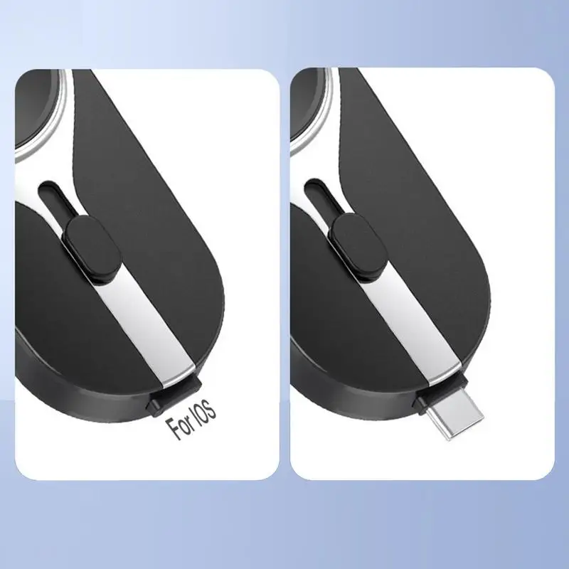 Портативное зарядное устройство-брелок 2000 мАч типа C ультракомпактный