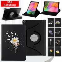 new print for samsung galaxy tab a8 10 5s6 lite 10 4 p610tab a7 10 4tab a 10 1 2019 360 rotating case leather stand cover