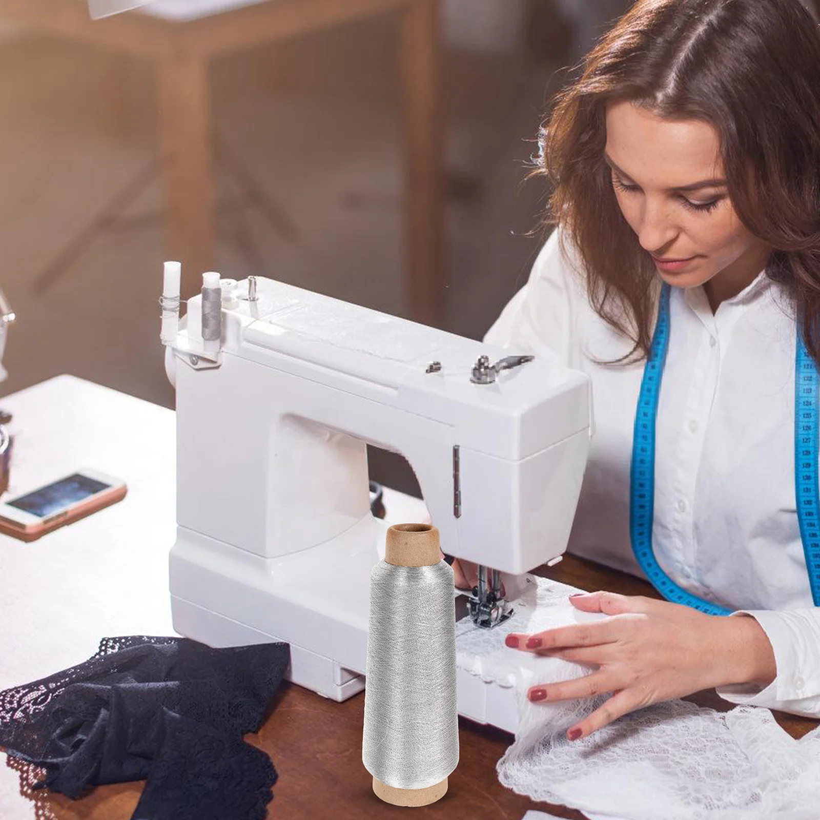 Набор для вышивания браслетов 150D швейная зубная нить металлическая машина