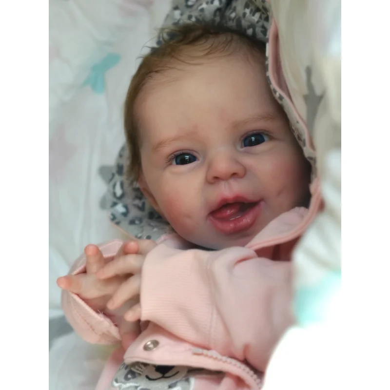 

50CM Reborn Dolls 20Inch Soft Siliconen Reborn Accessories DIY Blank Kit Soft Unpainted Unfinished Doll Part