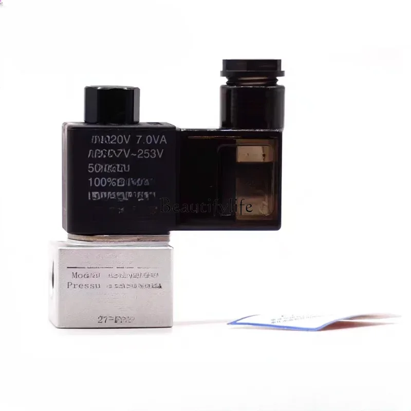 Двухпозиционный трехходовой электромагнитный клапан 3V1-06 3V1-M5 DC24V 3V106B 3V106A