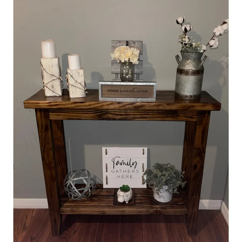 

Entry table, Narrow entry table,Entryway table, Sofa table, Wood sofa table, Console table, Long hallway table, Long table