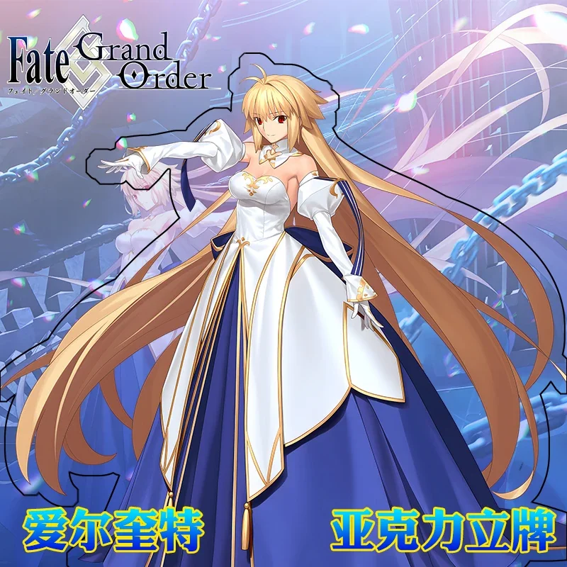 

Игровая судьба/Экстра FGO Tsukihime Arcueid брюнтевидная модель пластина мультяшный настольный декор для косплея подарки 14x16 см
