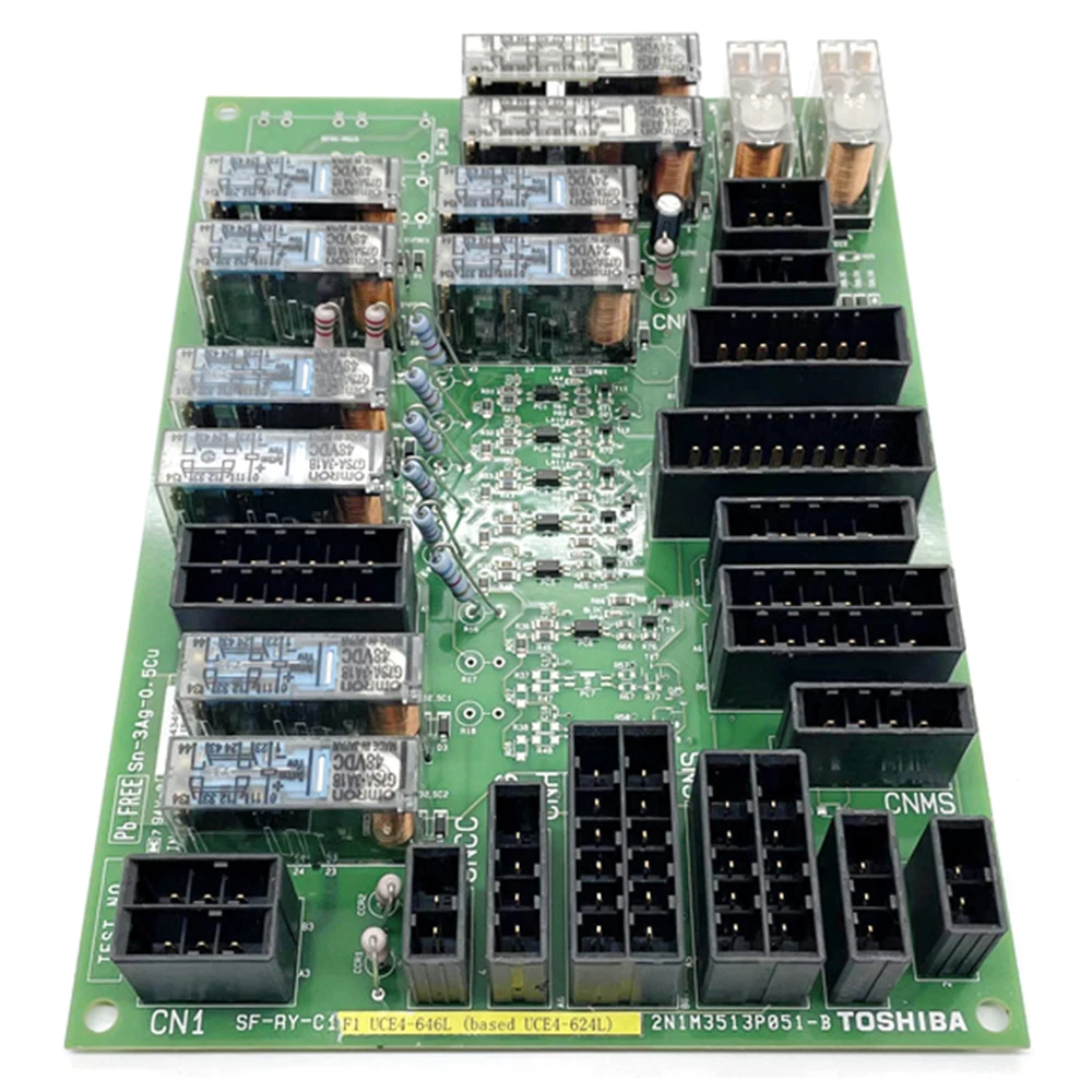 Toshiba Elevator CV600 CV620 Relay PCB Board SF-RY-C1 SF-RY-C SF-RY-T UCE4-645L UCE4-504L UCE4-652L 1 Piece