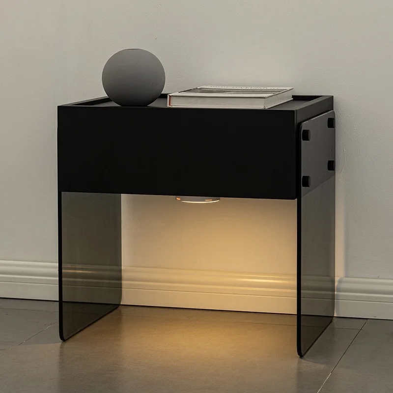 

Unique Modern Bedside Table Cheap Drawers Makeup Small Bedside Table Decorative Complete Mesitas De Noches Italian Furniture GG