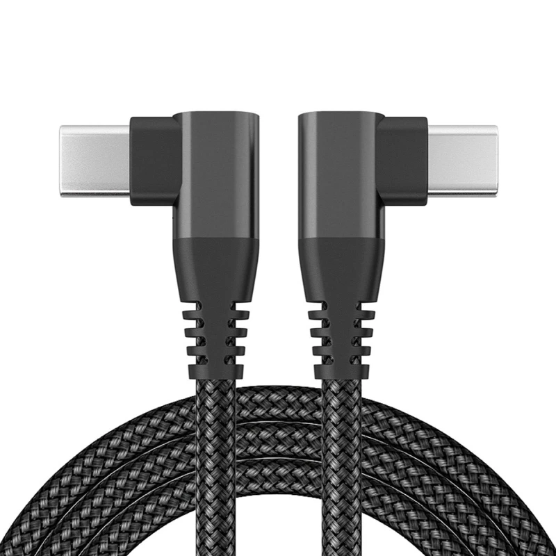 

Кабель USB C для быстрой зарядки 3,0 A, прямоугольный зарядный кабель USB Type C [никогда не раскалывается в нейлоновой оплетке] кабель USB Type C B36A