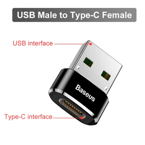 Адаптер Baseus USB Type-C для Macbook, Samsung S20
