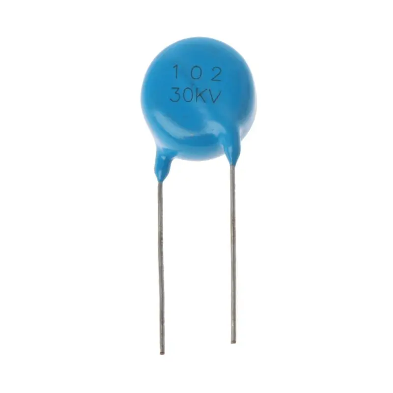 

102 High Voltage Ceramic Disc Capacitor DIP Ceramic Capacitor Suitable for High Voltage or UHF Devices (30KV 1000PF)