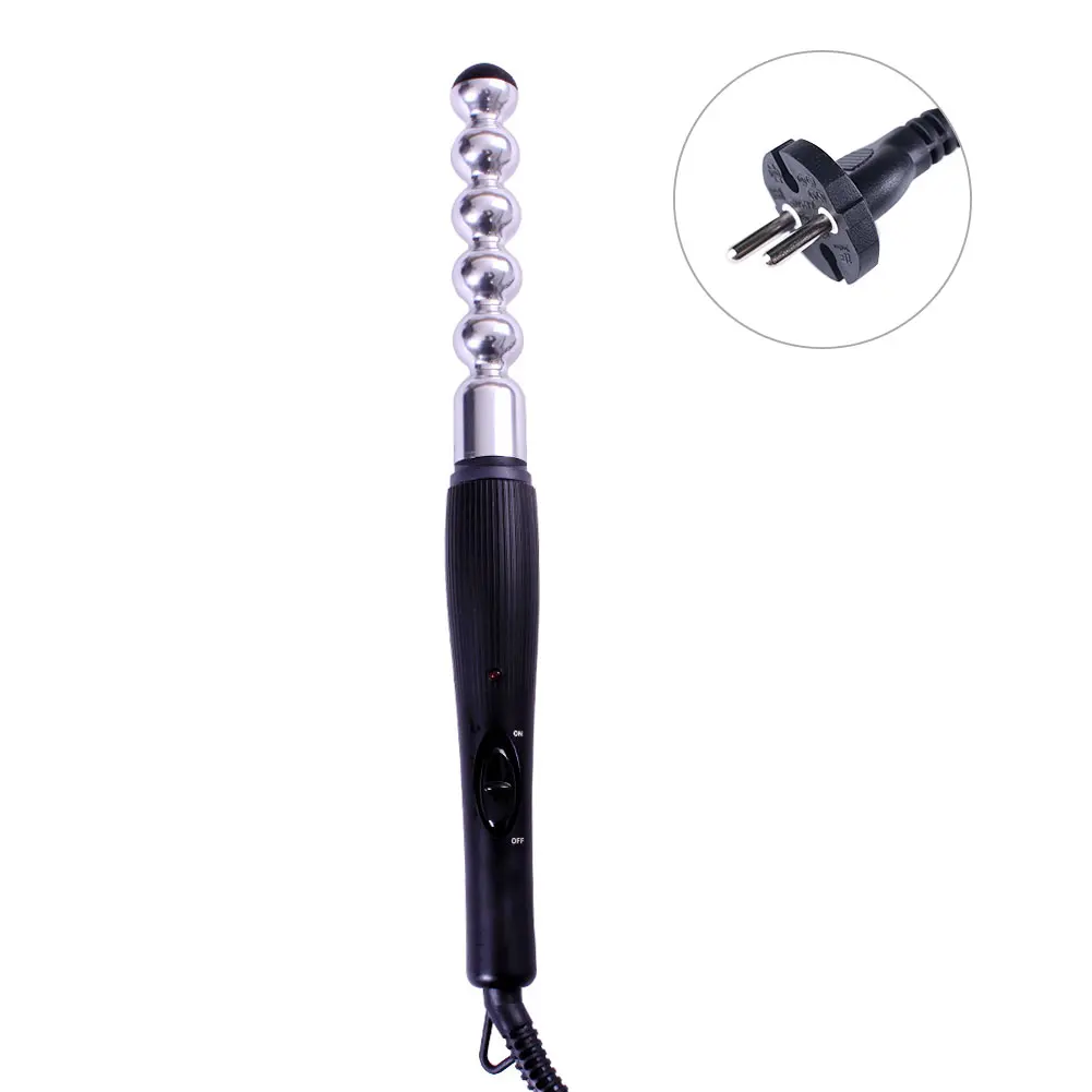

Daily Bubble Curling Iron Styling Tool Portable Dual Voltage Heat Up Fast Travel Wave Curler Home Salon For Long Hair Gift