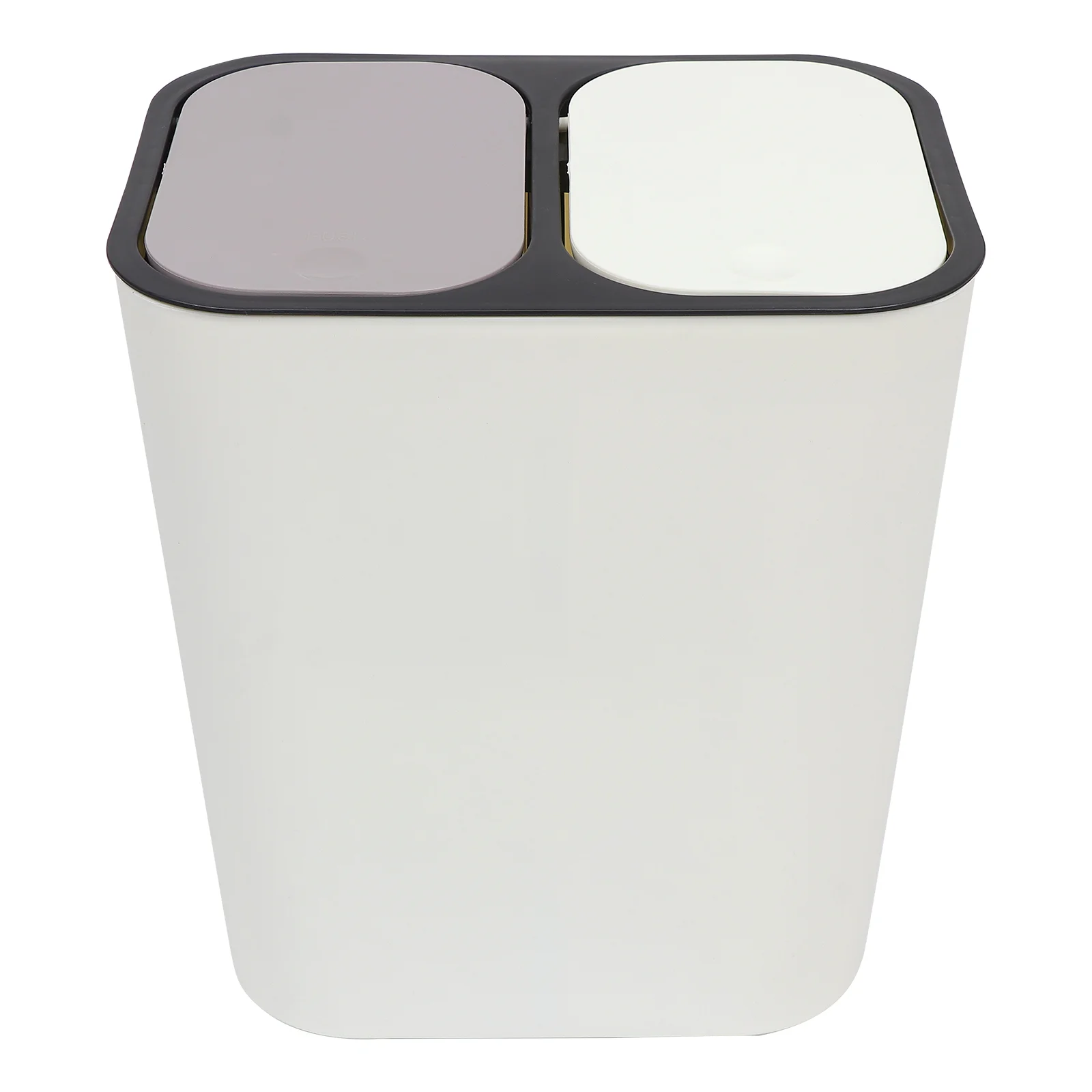 

Classification Garbage Can Trash Can Plastic Rubbish Garbage Storage Box Container (Random Color)