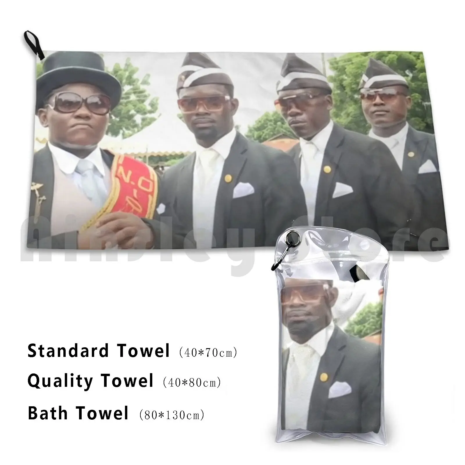 Погребальное полотенце банное погребальное даже танцующий гроб музыка |