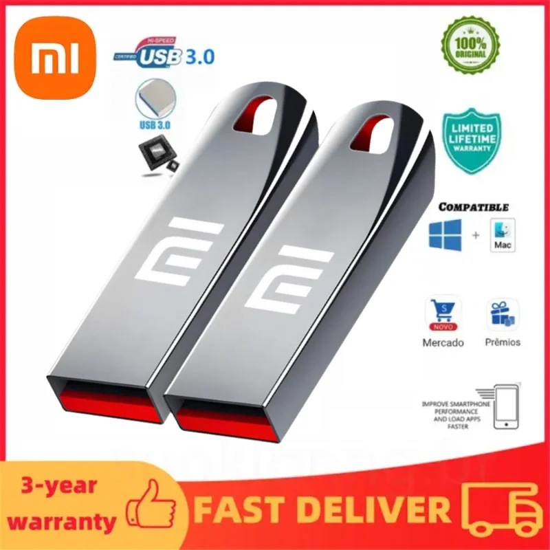 USB-флеш-накопитель XIAOMI высокоскоростной USB-накопитель 3 0 флеш-накопитель флешка