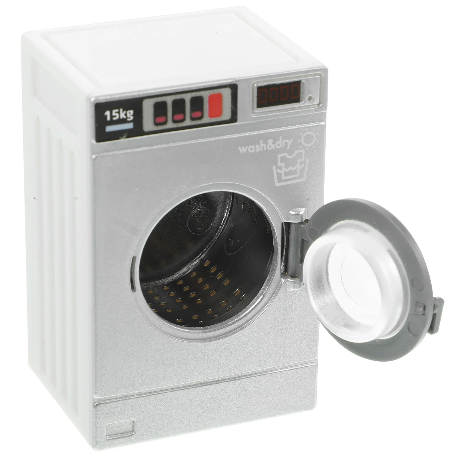 

House Washing Machine Model Plastic Furniture Mini Washer Model House Accessory