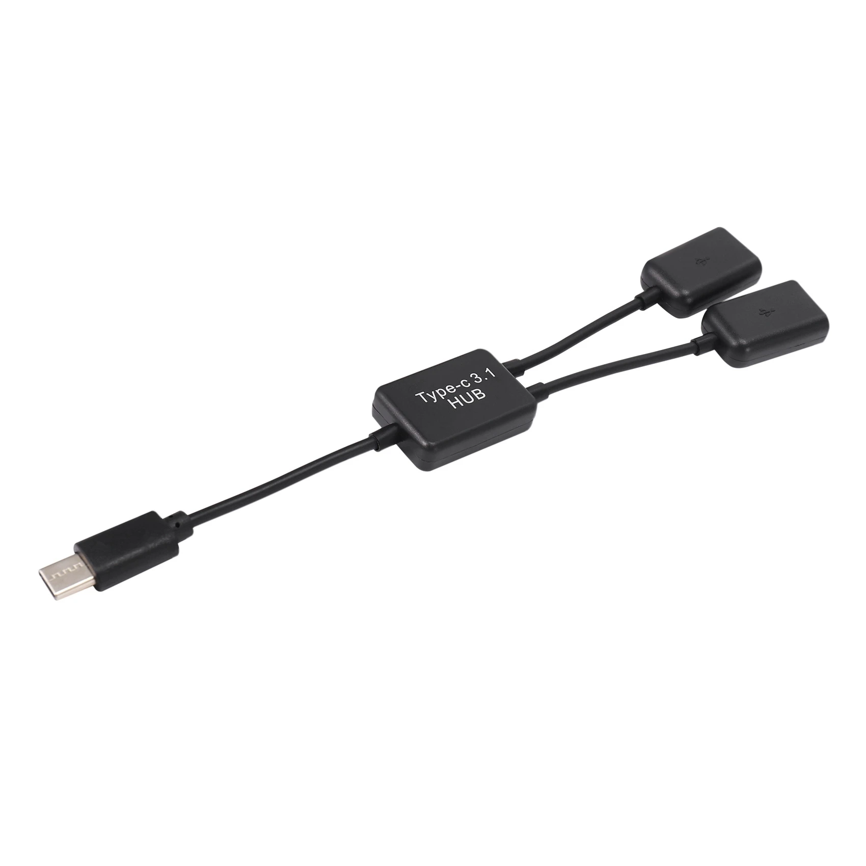 

Type C OTG USB 3,1 штекер-Двойной 2,0 гнездо OTG Зарядка 2 порта концентратор кабель Y разветвитель