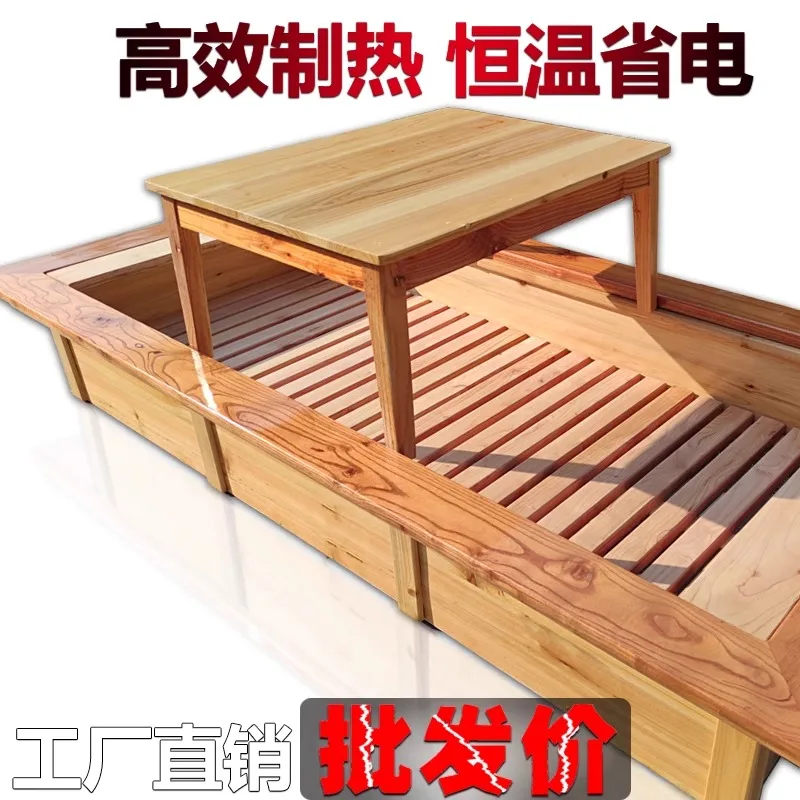 Нагреватель из цельного дерева большой бытовой энергосберегающий прямоугольный