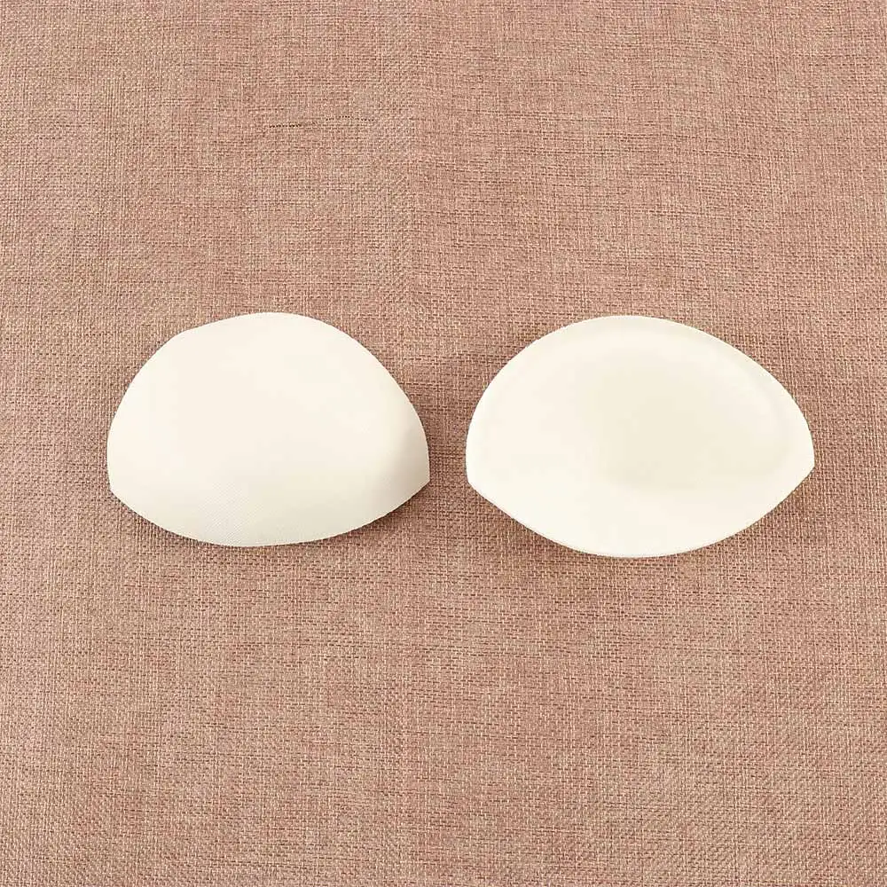 

1pair Sponge Inserts In Bra Padded for Swimsuit Breast Push Up Fill Brassiere Breast Patch Pads Women Intimates Accessories