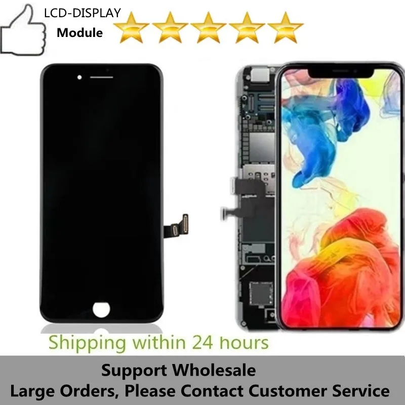ЖК-дисплей для iPhone 11 Pro/Xr/X/Xs Max/12Pro/6/6s/7/8 Plus, сменный сенсорный 3D-экран SE2020, модуль качества AAA +++, 100%