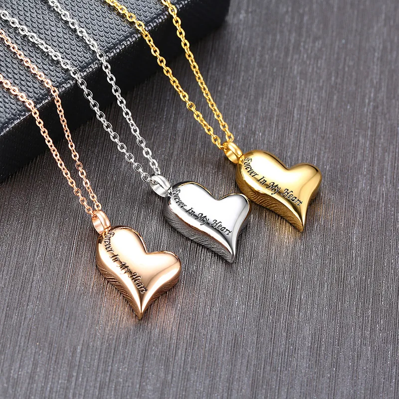 

Mini Heart Urn Necklaces for Pet Ashes, Metal Ashes, Cremation Keepsake, Funeral Urn for Ashes Memorial and Funeral Cat Urn