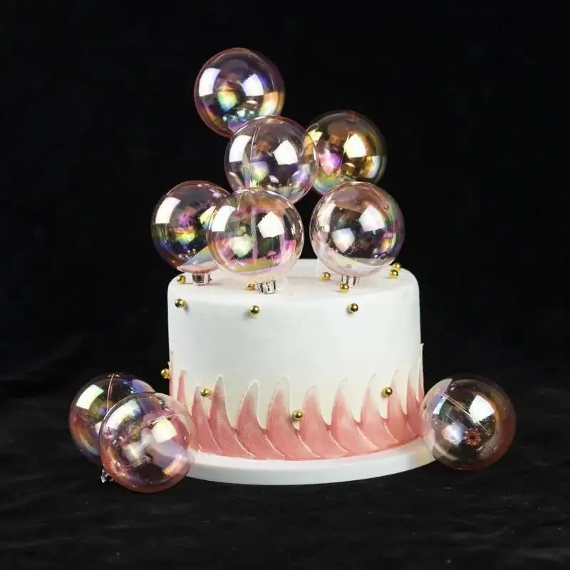 Рождественский Шар Amawill 2024 Вращающийся Мини-диско-шар Светоотражающий