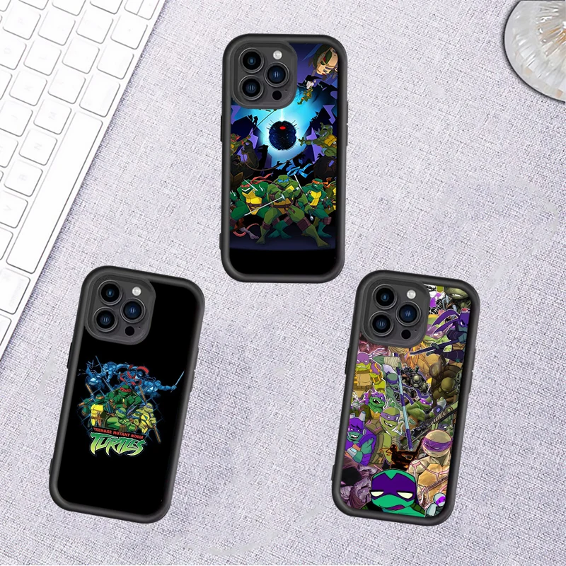 ET82 Черепашки Ниндзя TMNT Мягкий силиконовый чехол для Samsung Galaxy A04 A04e A04s A13 A33 A53 A73 A12 A21S