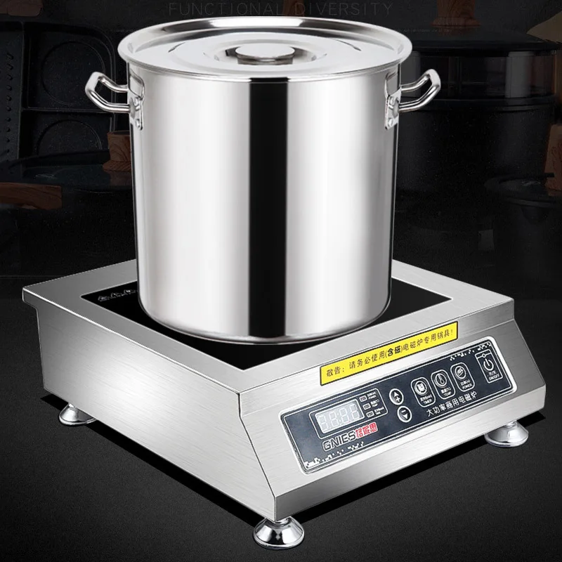 

High-power commercial induction cooker 4200 watt industrial hotel canteen flat commercial induction cooker soup stove