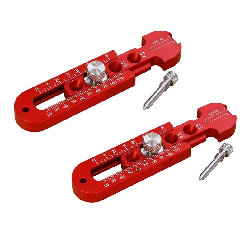 

GTBL Woodworking Drawing Compass Circular Drawing Tool 146-340MM Adjustable Measurement Tool Woodworking Scribe Gauges