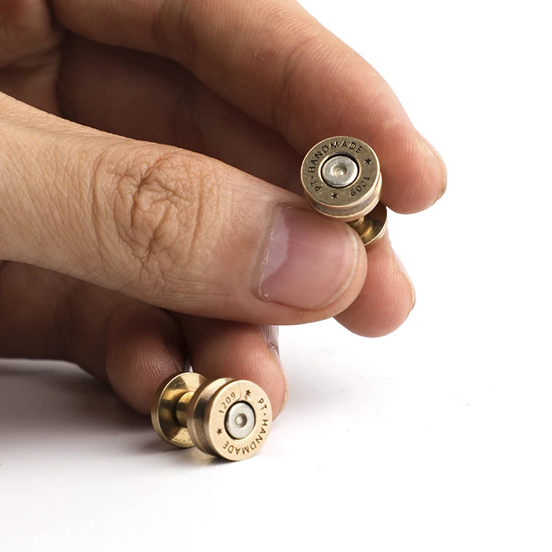 1 шт. 100% латунный замок для бумажника