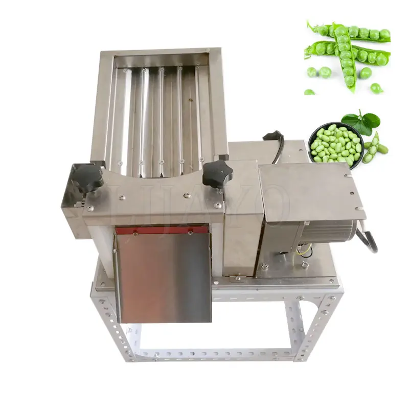 

Green Beans Soy Shelling Maker 30W Saving Power Automatic Peeling Pea Machine