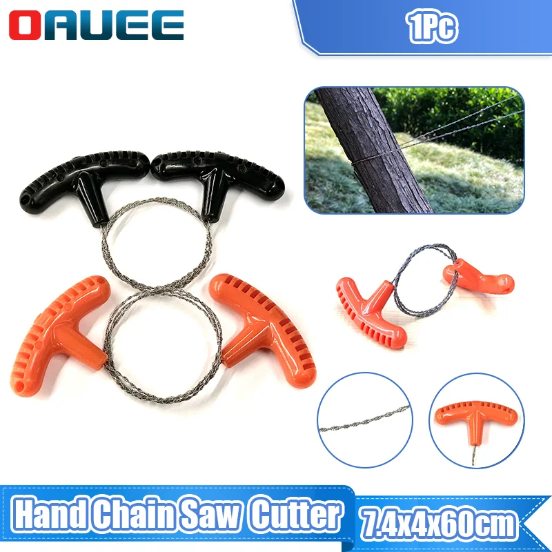 

Woodworking Hand Tools Steel Rope Chain Saw Practical Portable For Emergency Survival Gear Steel Wire Kits Travel Tool Hand tool