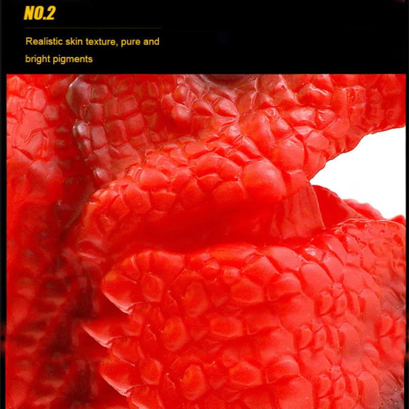 Новинка! Мягкая виниловая Резина голова животного ручная кукла Фигурка Игрушки