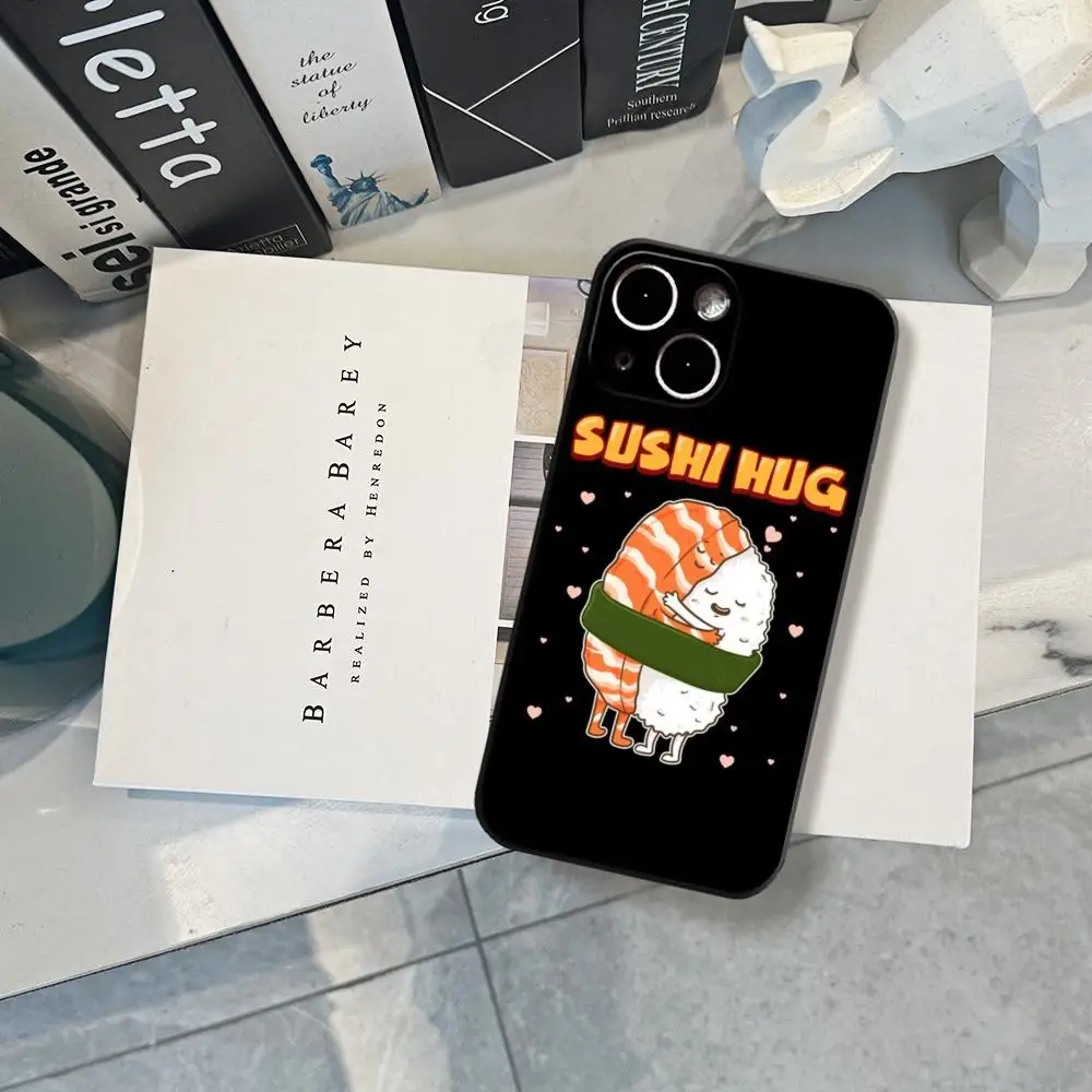 Фото Противоударный прозрачный чехол Sushi Hug HD для iPhone 17 Air, 16, 15, 14 Plus, 13, 12, 11 Pro Max, 16e №3