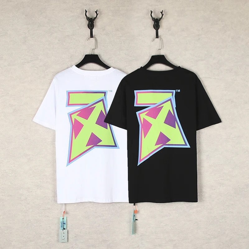 

2023 summer fashion classic casual tide brand men and women oversized loose sports short-sleeved T-shirt fashion T-shirt off