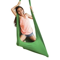 sense trainning swing yoga flying hammock swing great calming effect on children with sensory needs snuggle swing 150280cm