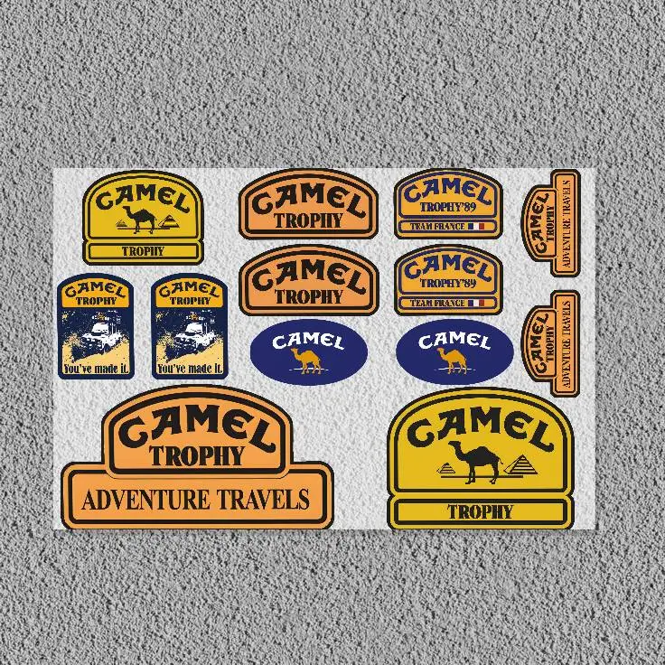 

Виниловая Наклейка C-CAMEL T-TROPHY, 1 Шт., 3D-стикер Для Велосипеда, Мотоцикла, Автомобиля, Локомотива — Декоративное Украшение