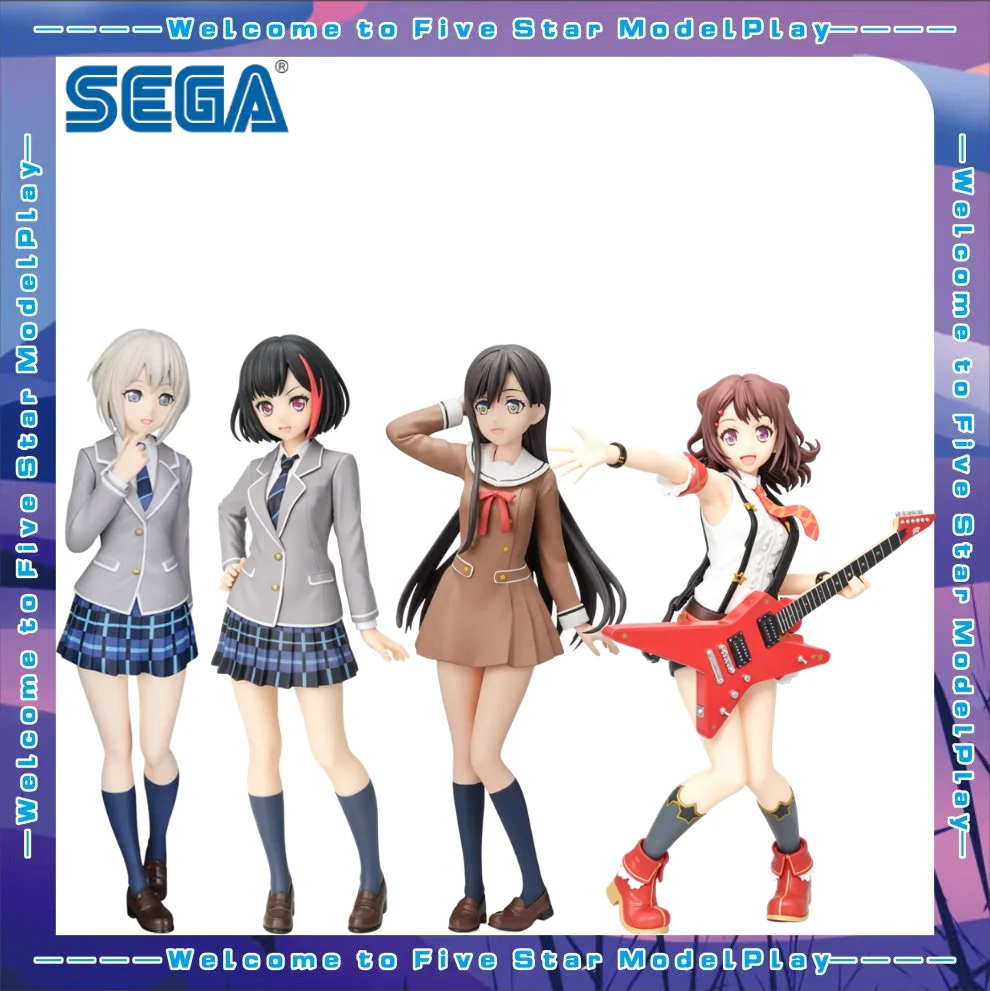 Фото 【FS】SEGA PM BanG Dream! Спасибо за прочтение! Фигурка-модель Касуми Тоямы, Аобы Моки, Митаке Ран, Ханазоно Тэй — игрушка в подарок. №1